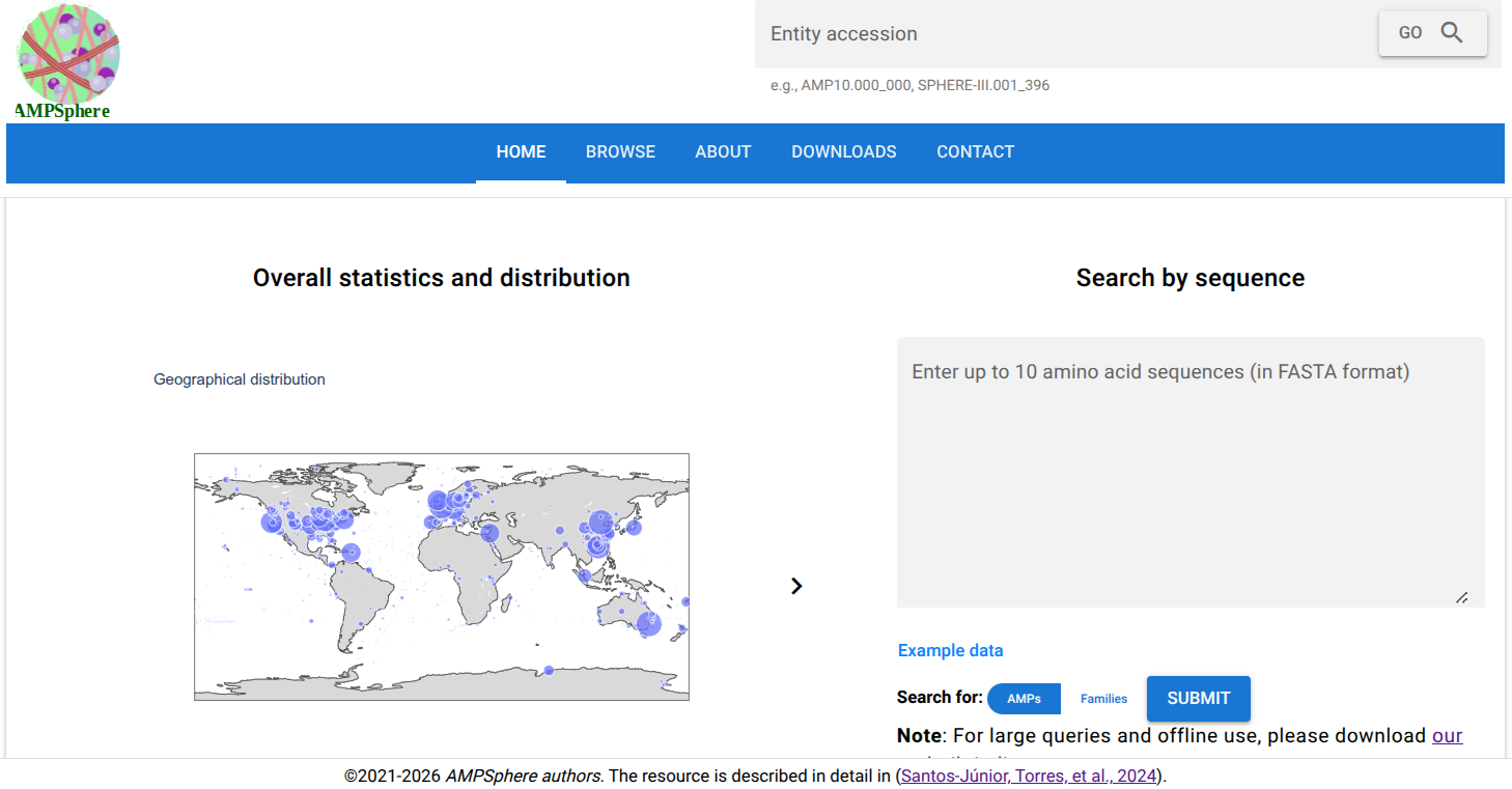 AMPSphere screenshot